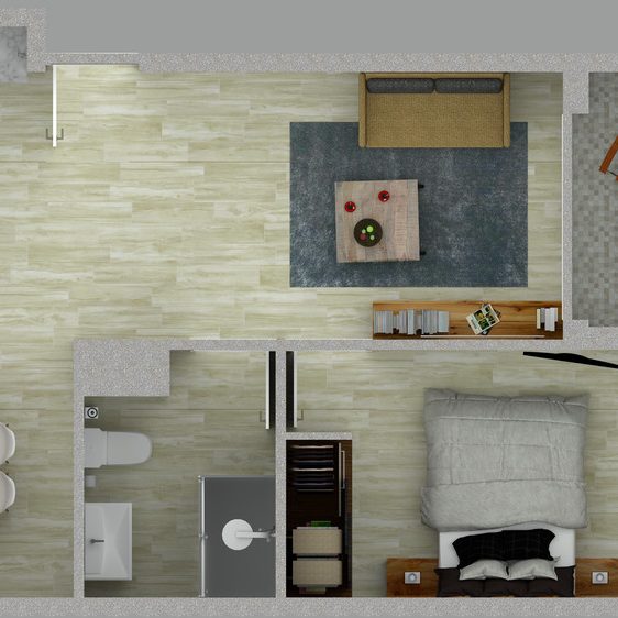 First and second floor