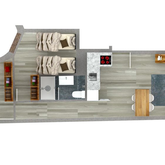 Plantas 1 y 2 Izquierda